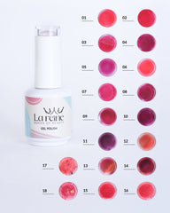 Gel polish Cerise